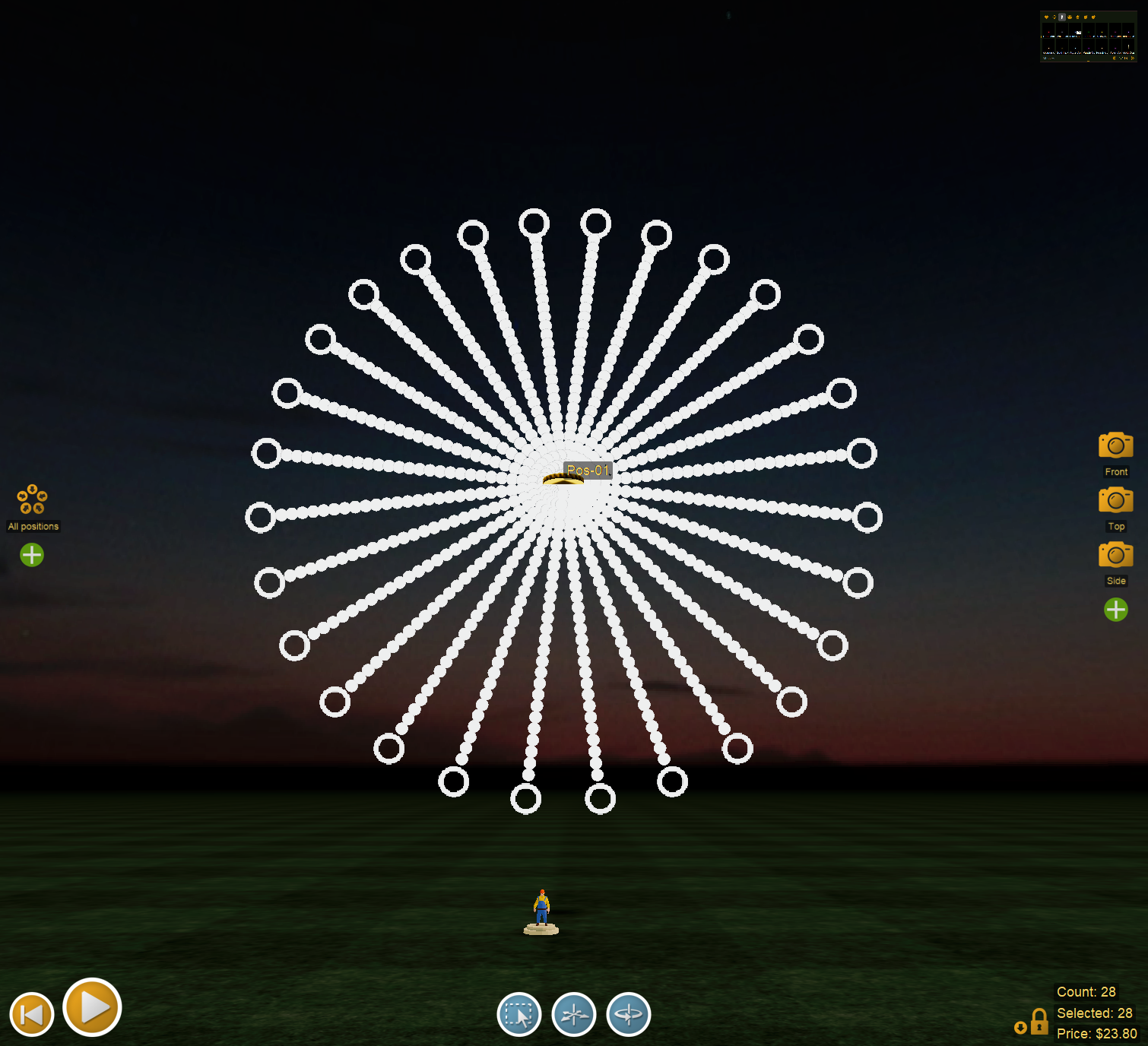 Circle racks - Finale 3D