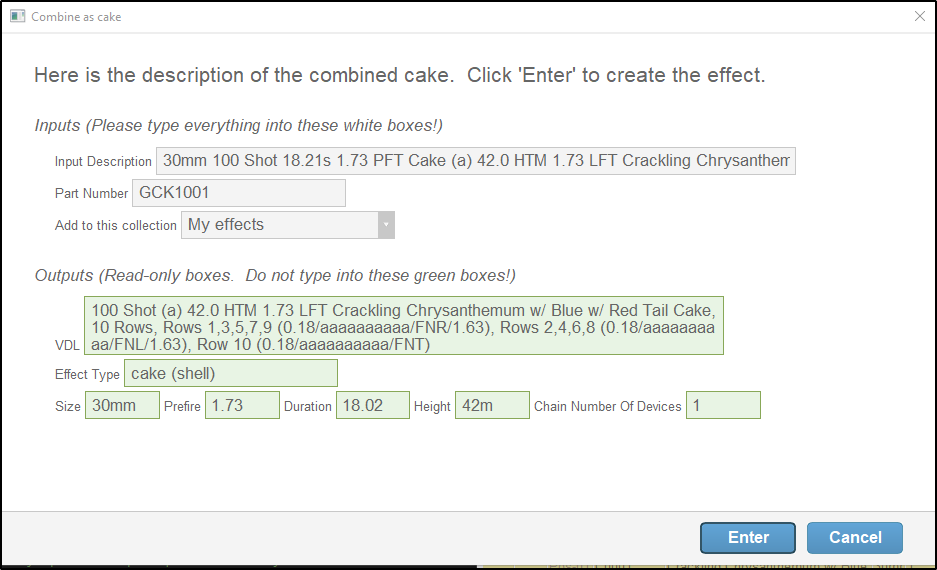 Create cake by combining effects - Finale 3D