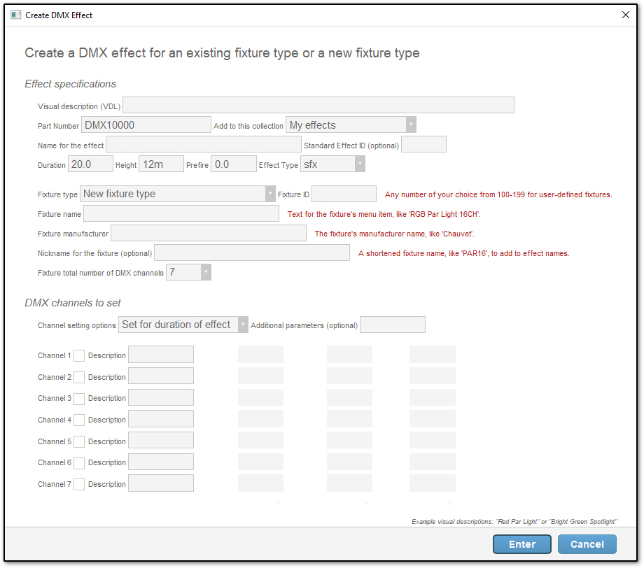 Creating fixture definitions and effects Finale 3D